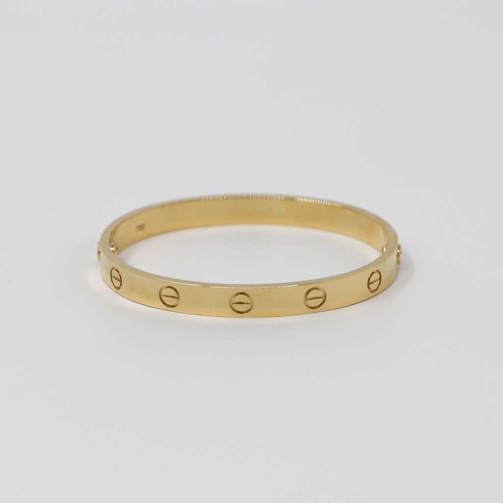 Cartier Love Bracelet 750YG 16 old opening/closing HR6397 No Year