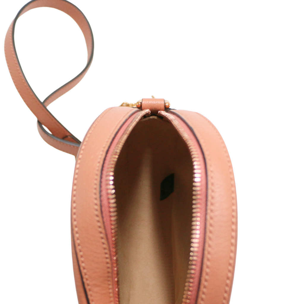 Gucci Webbing GG Mini Round Shoulder Bag Ophidia 550618