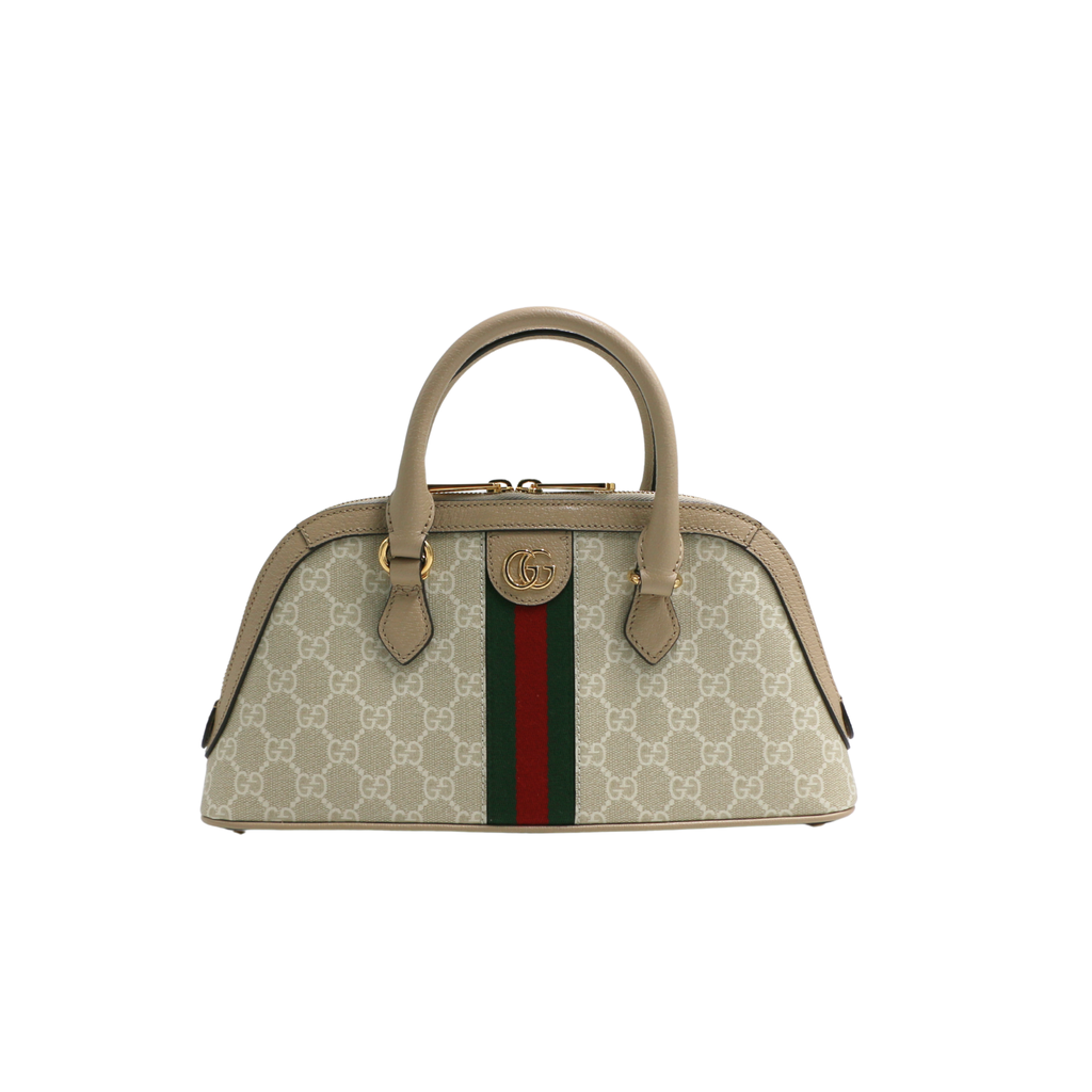 Gucci Supreme Beige Handbag With Monogram 795249