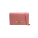 Prada Saffiano leather mini bag in the color Petal Pink