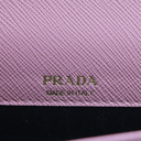 Prada Saffiano leather mini bag in the color Petal Pink