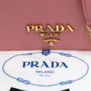 Prada Saffiano leather mini bag in the color Petal Pink