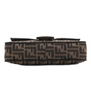 Fendi Baguette Brown FF Jacquard Fabric With Gold Hardware