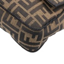 Fendi Baguette Brown FF Jacquard Fabric With Gold Hardware