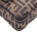 Fendi Baguette Brown FF Jacquard Fabric With Gold Hardware