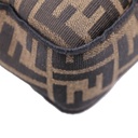 Fendi Baguette Brown FF Jacquard Fabric With Gold Hardware