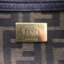 Fendi Baguette Brown FF Jacquard Fabric With Gold Hardware