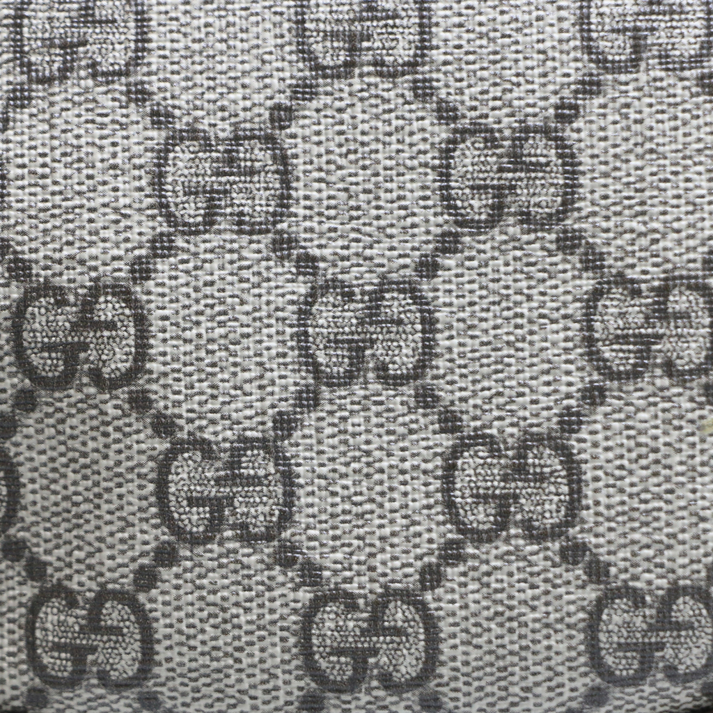 Gucci Ophidia Mini Beige And Ebony GG Supreme Canvas 658551