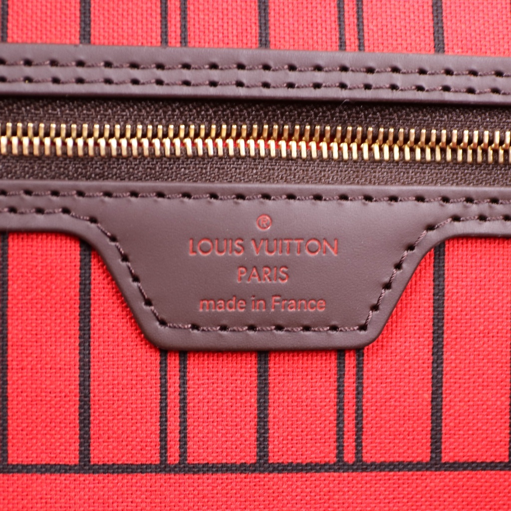 Louis Vuitton Damier Ebene Neverfull MM with pouch FL3119
