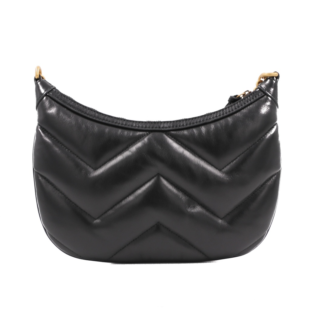 Gucci Small GG Marmont Bag Black 777263