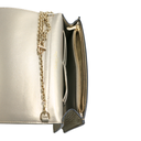 Christian Dior Silver Cannage Quilted Lambskin