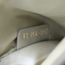 Christian Dior Silver Cannage Quilted Lambskin