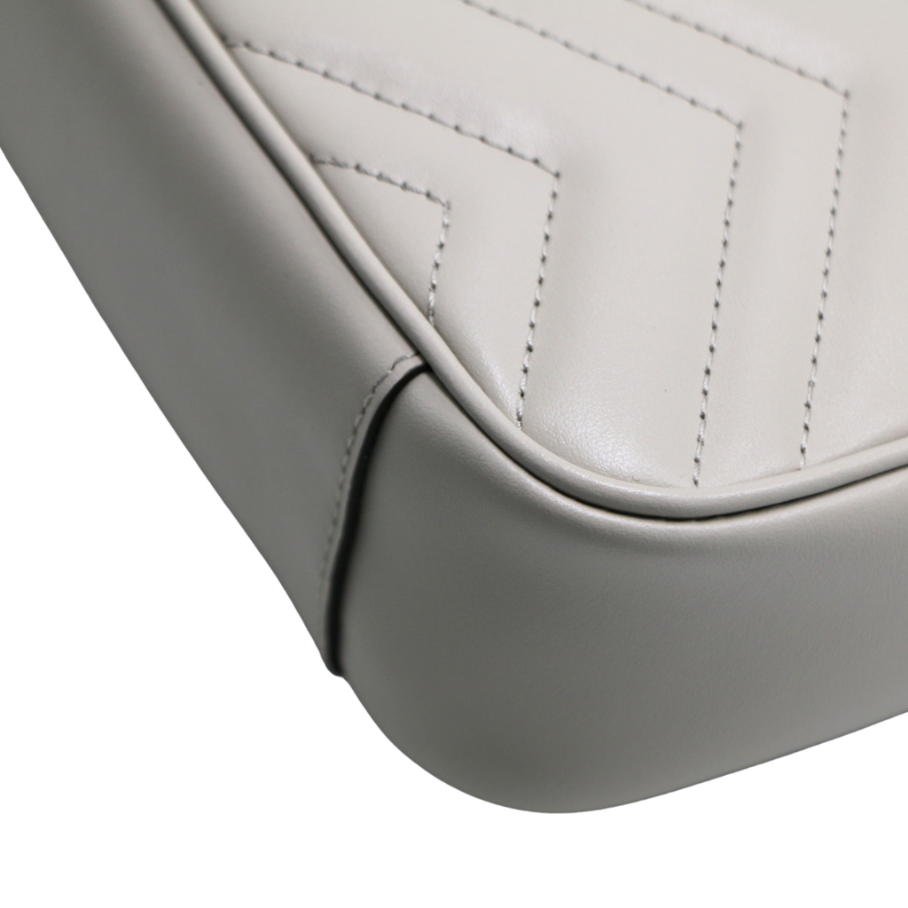 Gucci GG Marmont Chain Shoulder Bag Gray 446744