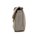 Gucci GG Wool Marmont Small Shoulder Bag Matelassé White 443497