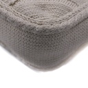 Gucci GG Wool Marmont Small Shoulder Bag Matelassé White 443497