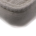 Gucci GG Wool Marmont Small Shoulder Bag Matelassé White 443497