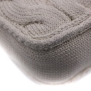 Gucci GG Wool Marmont Small Shoulder Bag Matelassé White 443497