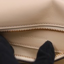 Gucci GG Wool Marmont Small Shoulder Bag Matelassé White 443497