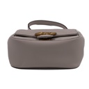 Gucci GG Marmont Chain Flap Wool Crossbody Bag White 739682