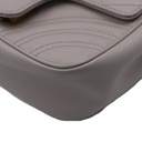 Gucci GG Marmont Chain Flap Wool Crossbody Bag White 739682