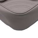 Gucci GG Marmont Chain Flap Wool Crossbody Bag White 739682