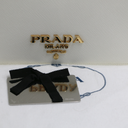Prada Saffiano Leather Mini Bag White