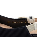 Christian Dior J'Adior Slingback Pump Black Technical Fabric In Size 36 1/2