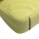 Gucci GG Marmont Small Shoulder Bag Python Yellow 443497
