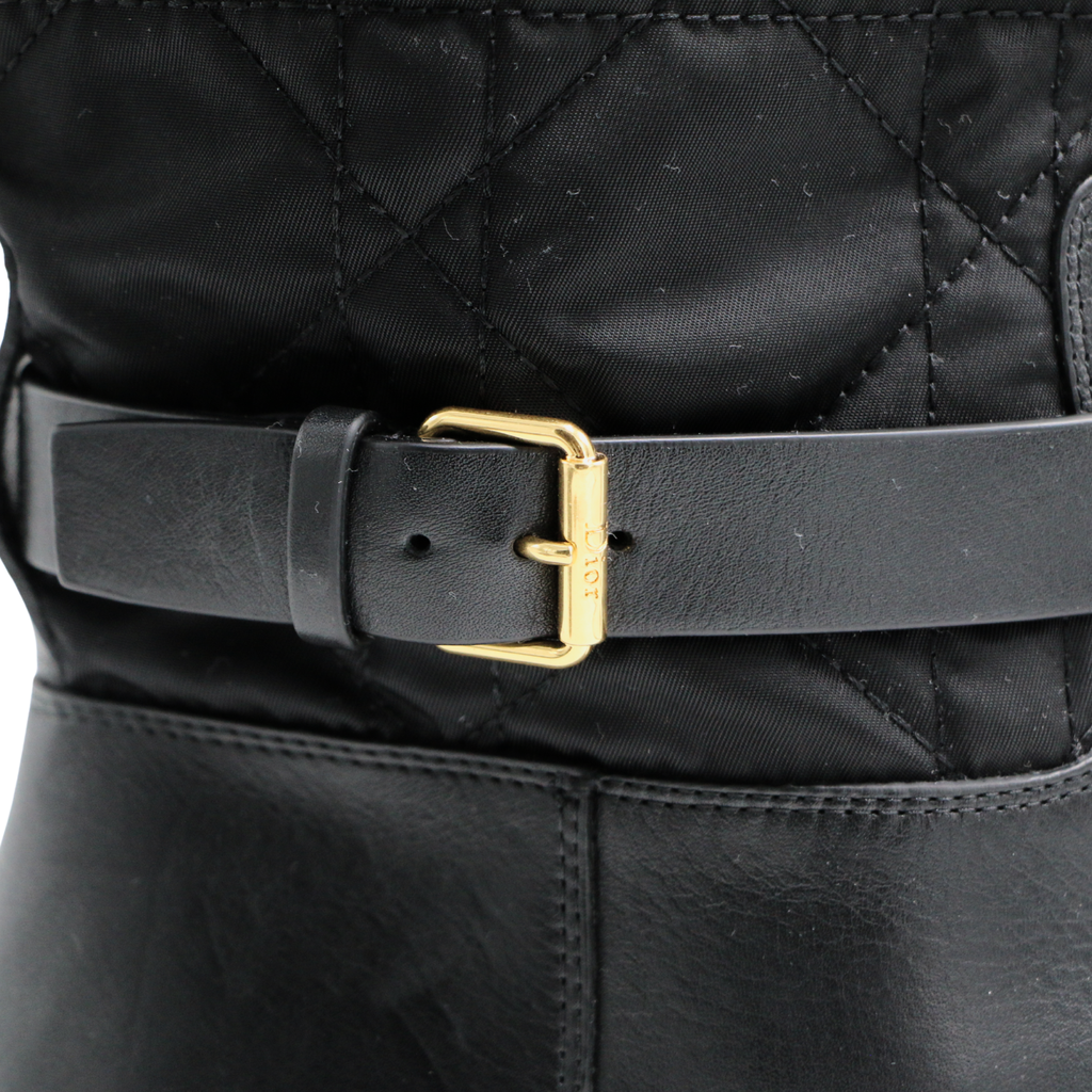 Christian Dior D-Town Boots Black In Size 38