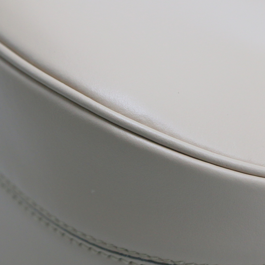 Prada Smooth Leather Mini Shoulder Bag Beige