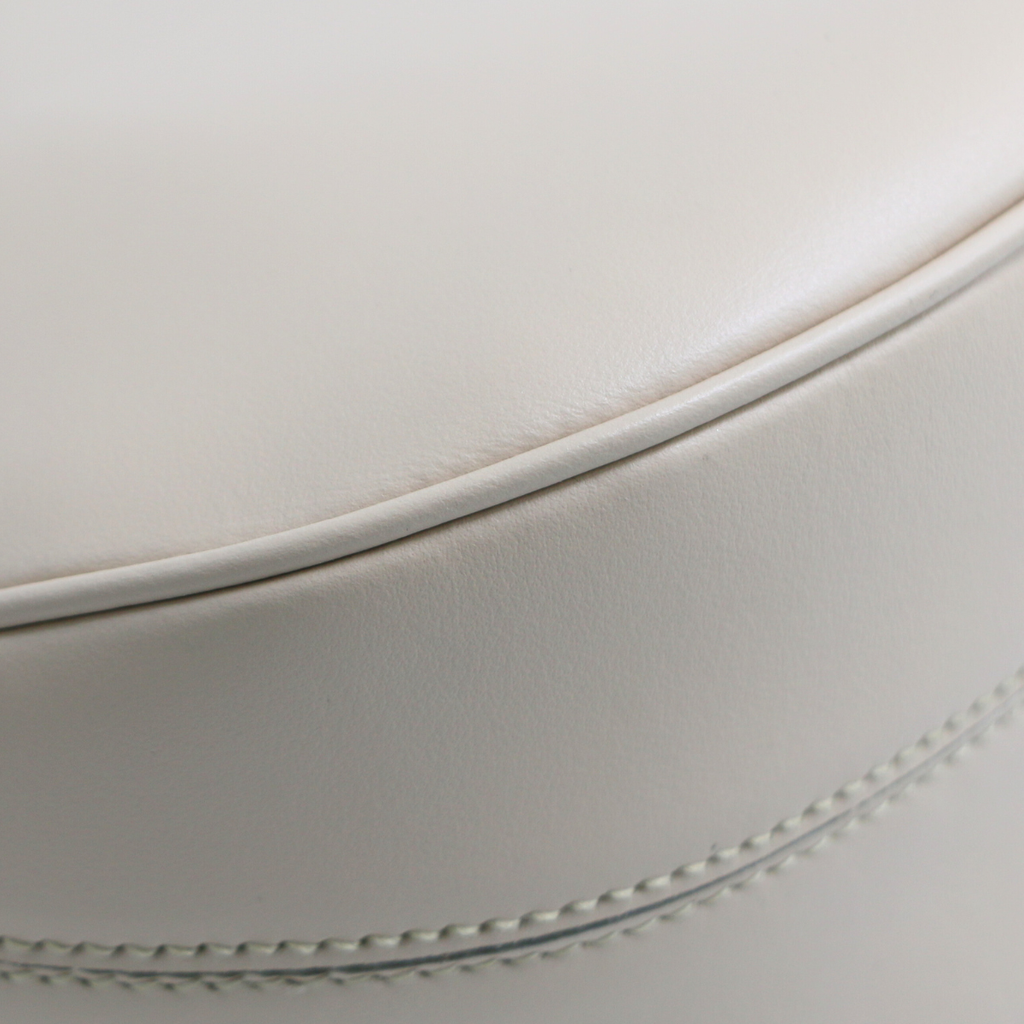 Prada Smooth Leather Mini Shoulder Bag Beige