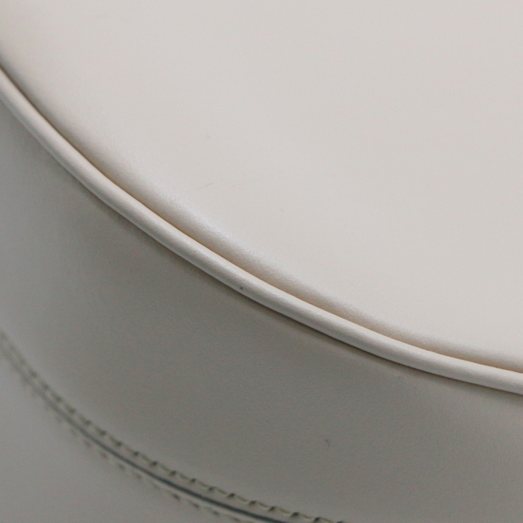 Prada Smooth Leather Mini Shoulder Bag Beige