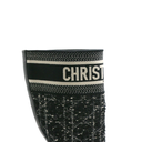 Christian Dior D-Major Boot Cannage Tweed and Black Calfskin