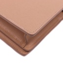 Gucci Logo Chain Wallet Shoulder Bag Beige 772643