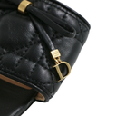 Christian Dior Lady Dior Heels Slide Lamskin Black In Size 39