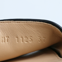 Christian Dior Lady Dior Heels Slide Lamskin Black In Size 37