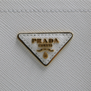 Prada Double Bag Small In Saffiano Leather White