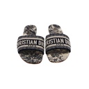 Christian Dior Dway Slide Blue Toile de Jouy Embroidered Cotton 36