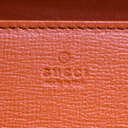 Gucci Horsebit 1955 Orange Wallet with Chain 621892