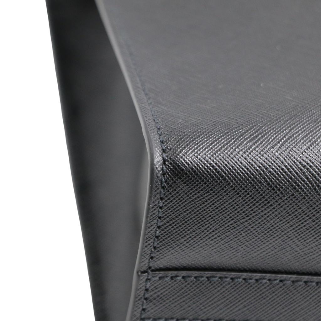 Prada Saffiano Leather Tote Bag Black 2VG039