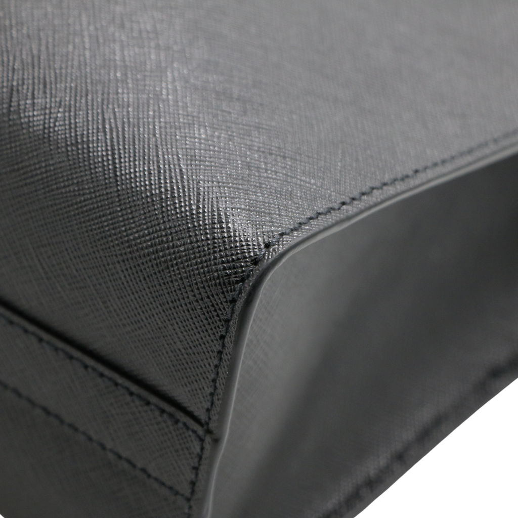 Prada Saffiano Leather Tote Bag Black 2VG039