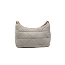 Prada System Nappa Leather Patchwork White Bag