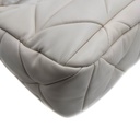 Prada System Nappa Leather Patchwork White Bag