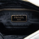 Prada System Nappa Leather Patchwork White Bag