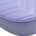 Guccci GG Marmont Half Moon Shaped Mini Bag Purple 699514