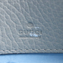 Gucci Calfskin Super Mini GG Marmont Shoulder Bag Deep Gray 772759