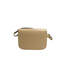 Gucci Horsebit Leather Shoulder Bag Beige 602204