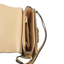 Gucci Horsebit Leather Shoulder Bag Beige 602204