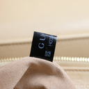 Gucci Horsebit Leather Shoulder Bag Beige 602204