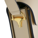 Gucci Horsebit Leather Shoulder Bag Beige 602204